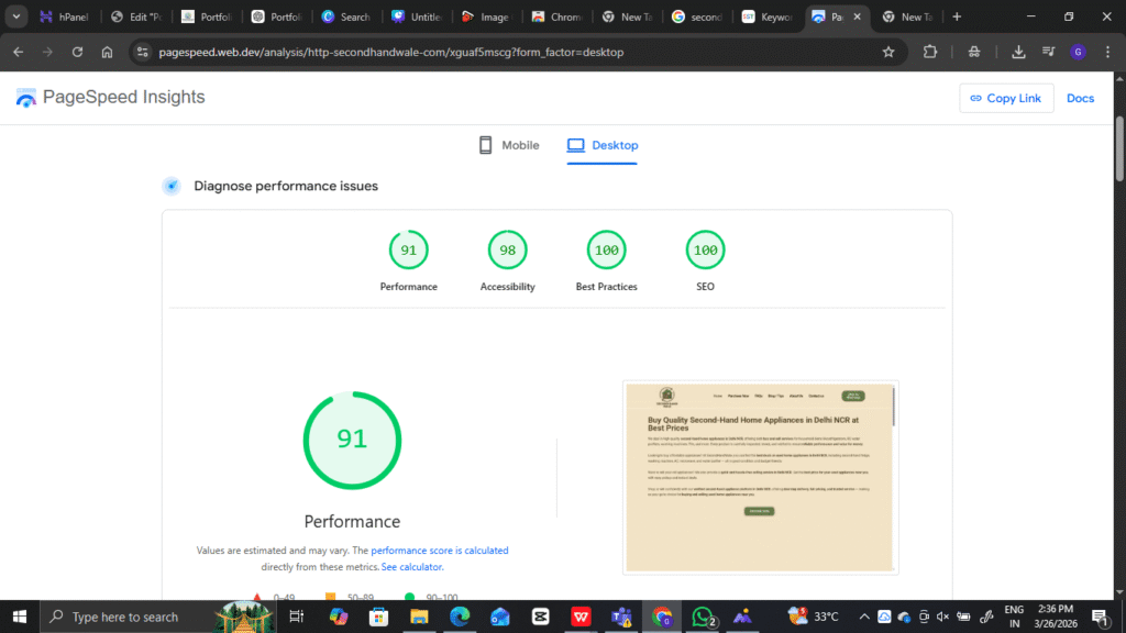 secondhandwale work by gronexadigital
