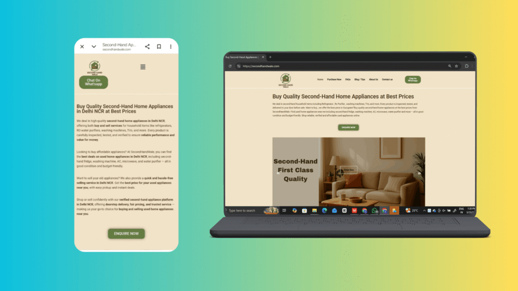 portfolio of secondhandwale