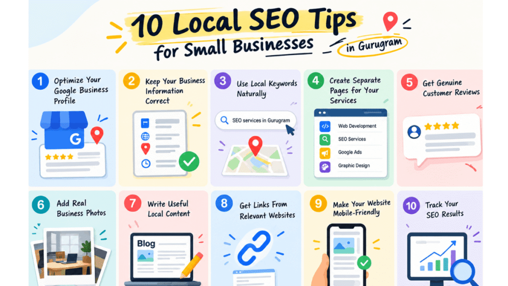 Local Seo tips Google Business Profile optimization